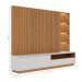 Mesa sala de estar e Home Reno Freijo Off White Matte