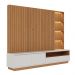 Mesa sala de estar e Home Reno Freijo Off White Matte
