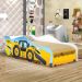 Mini Cama Infantil Kids Speciale com Colchão - Amarelo