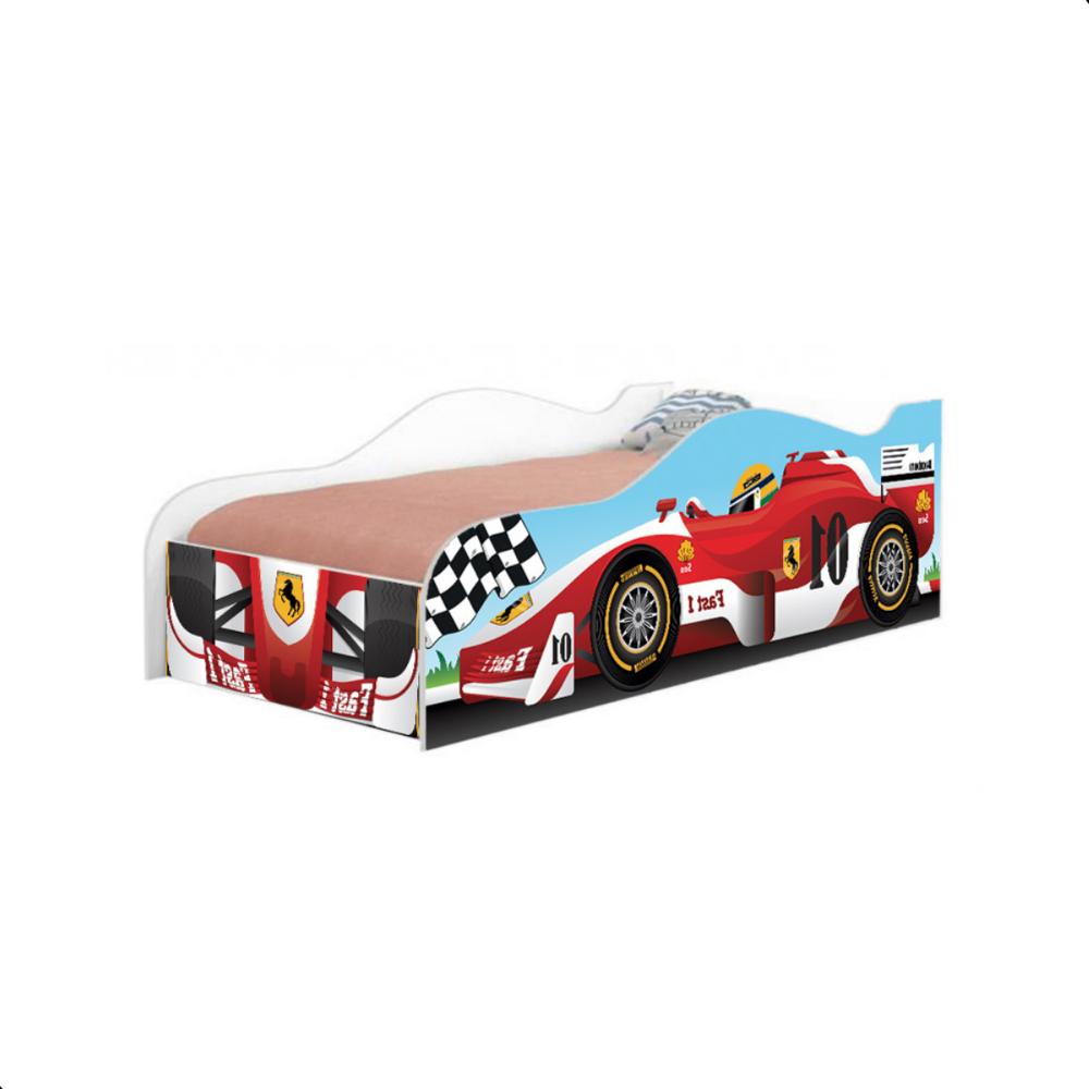 Mini Cama Infantil Kids Speciale com Colchão - Fórmula 1
