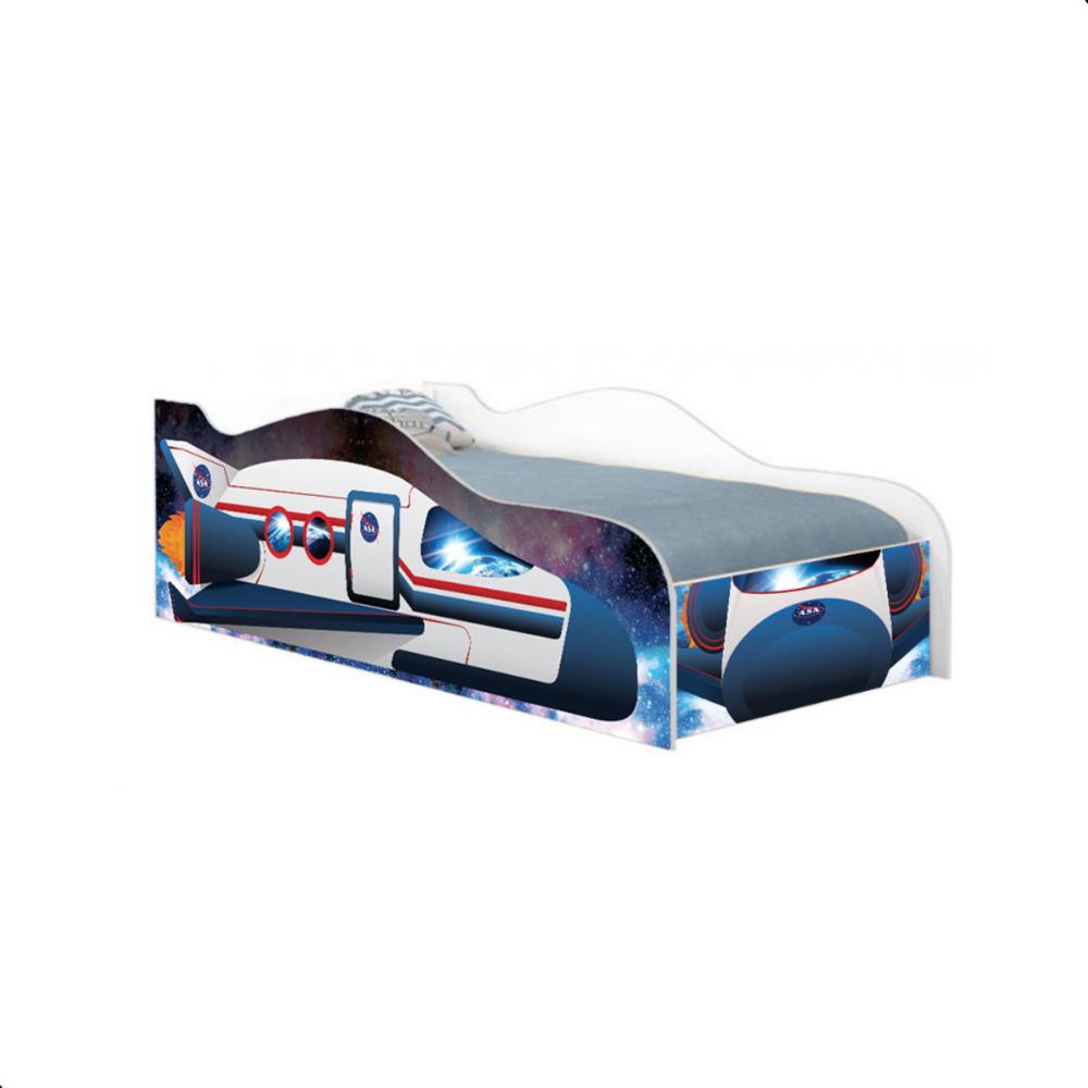 Mini Cama Infantil Kids Speciale com Colchão - Foguete