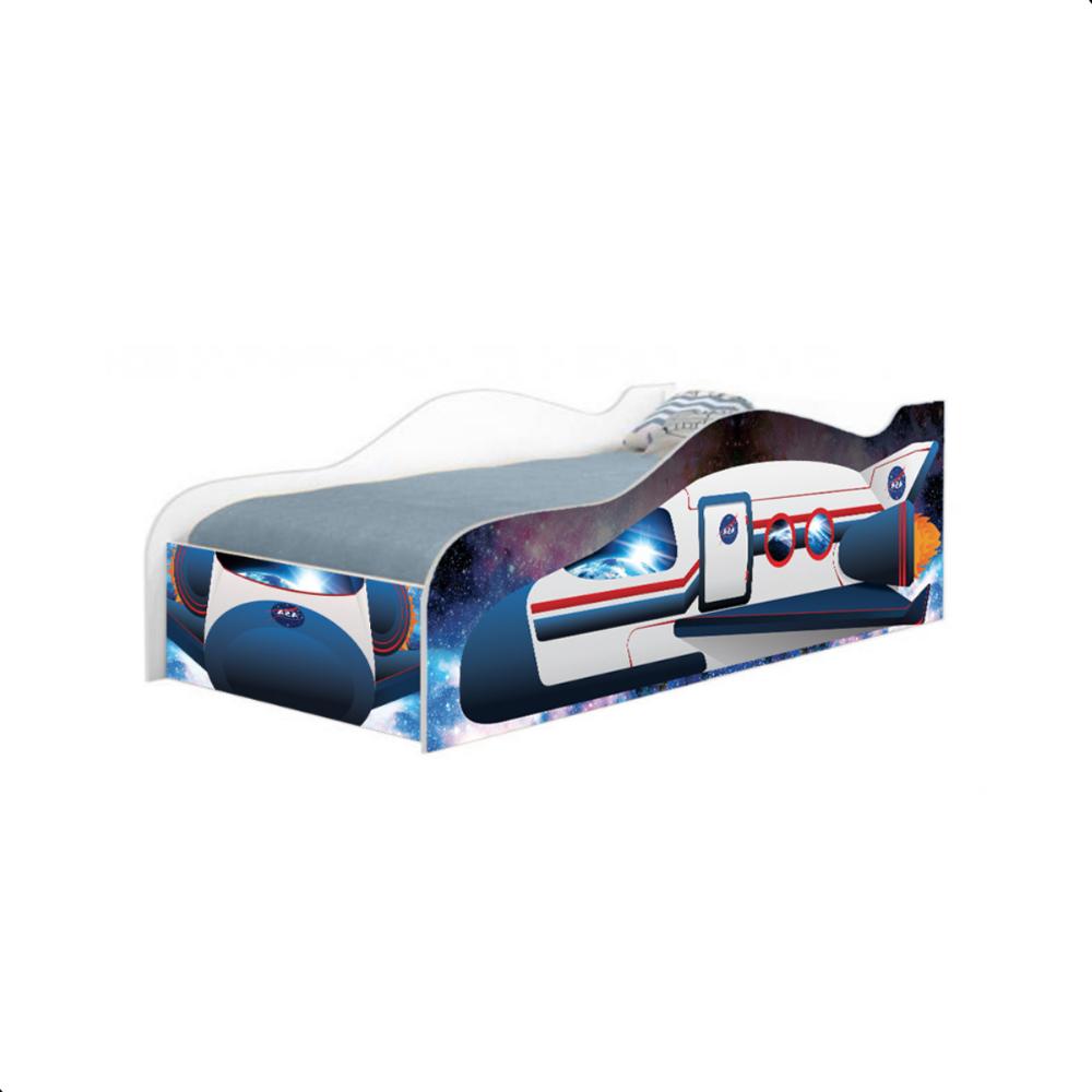 Mini Cama Infantil Kids Speciale com Colchão - Foguete