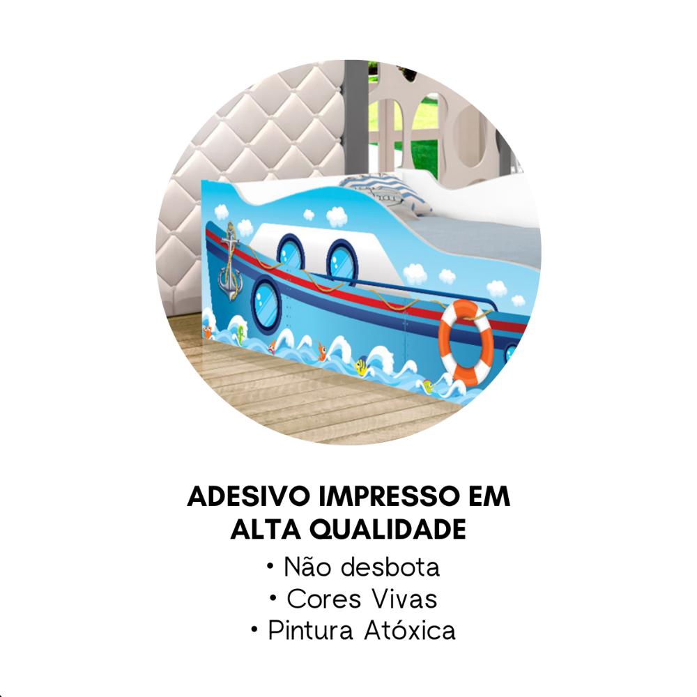 Mini Cama Infantil Kids Speciale com Colchão - Navio