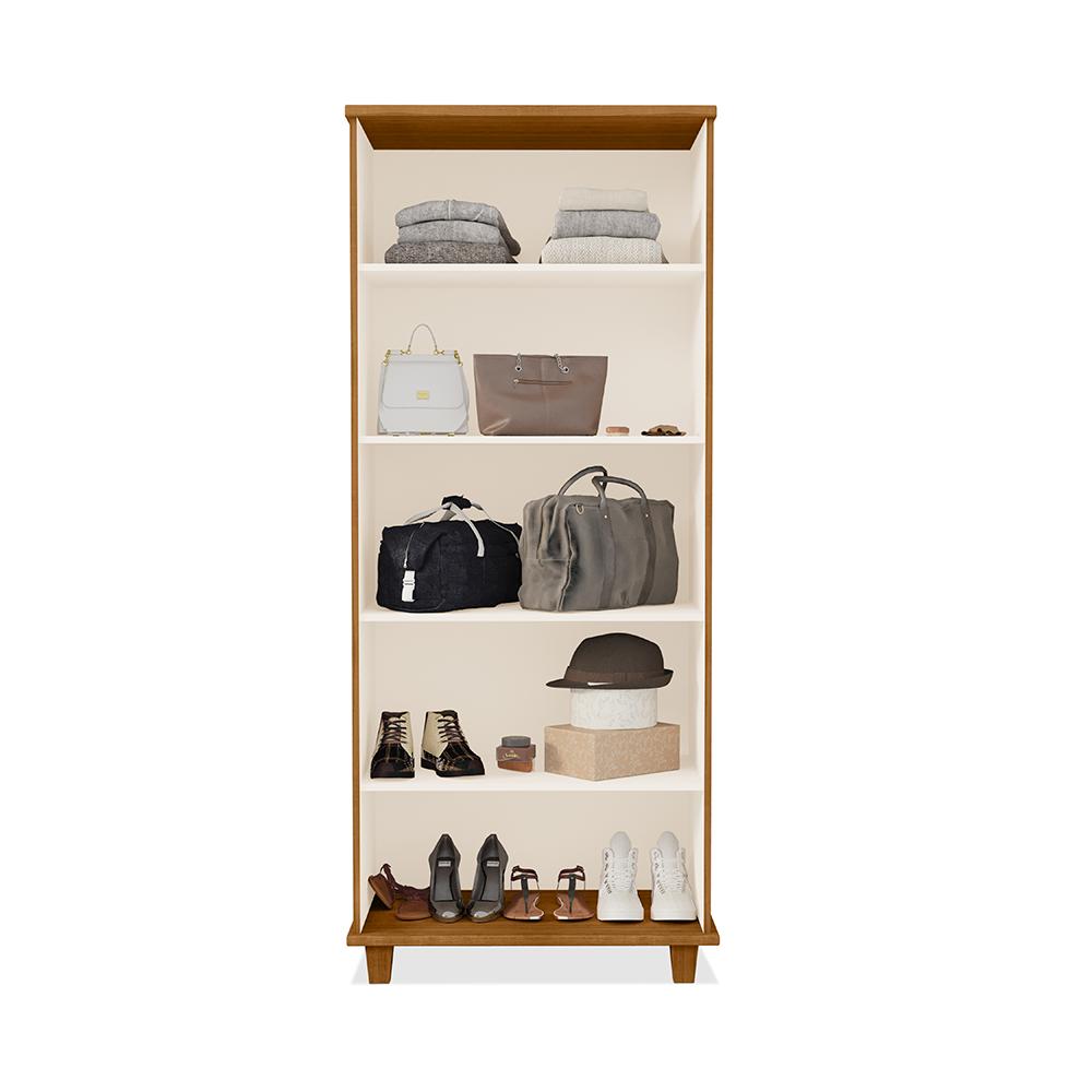Multiuso com 2 Portas Nantes Malbec Off White