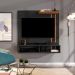 Painel  Para TV 32 Polegadas Porlezza Preto Cinamomo 