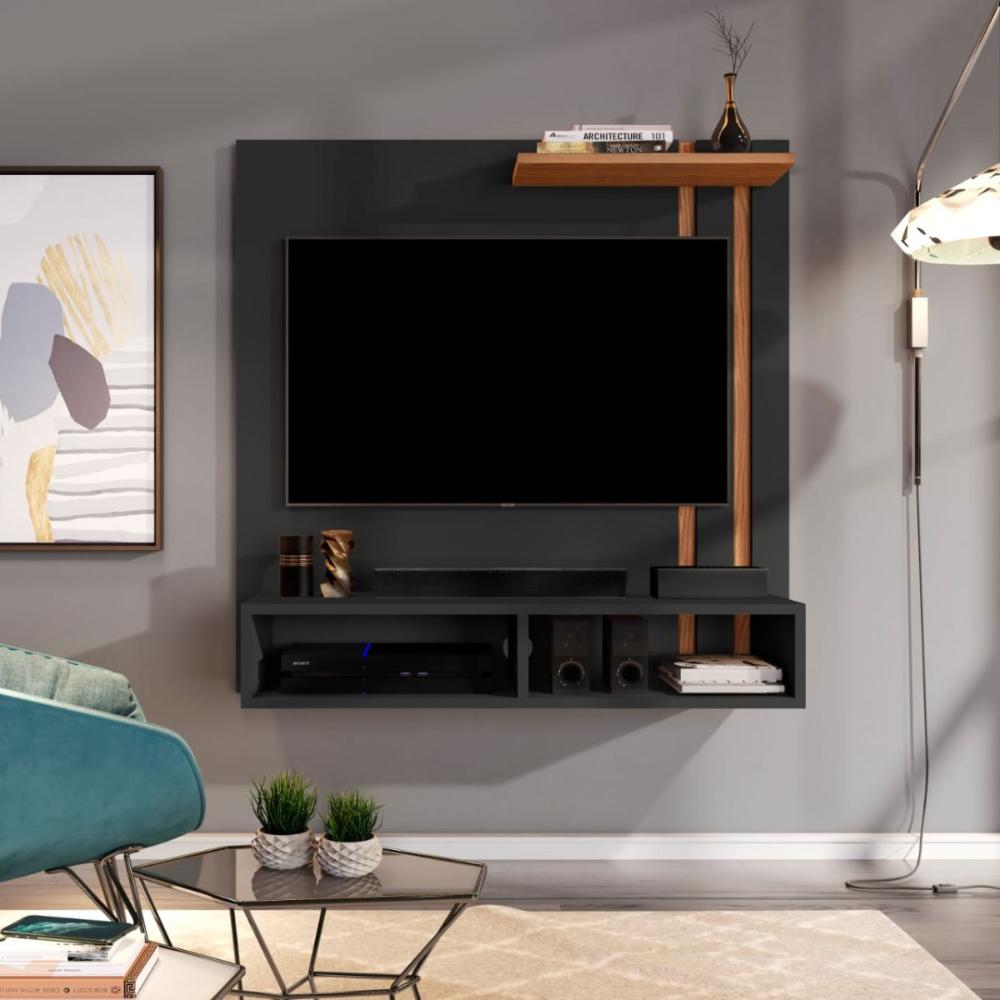 Painel  Para TV 32 Polegadas Porlezza Preto Cinamomo 