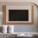 Painel Ibirité para TVs de 60 Polegadas Off White Cedro
