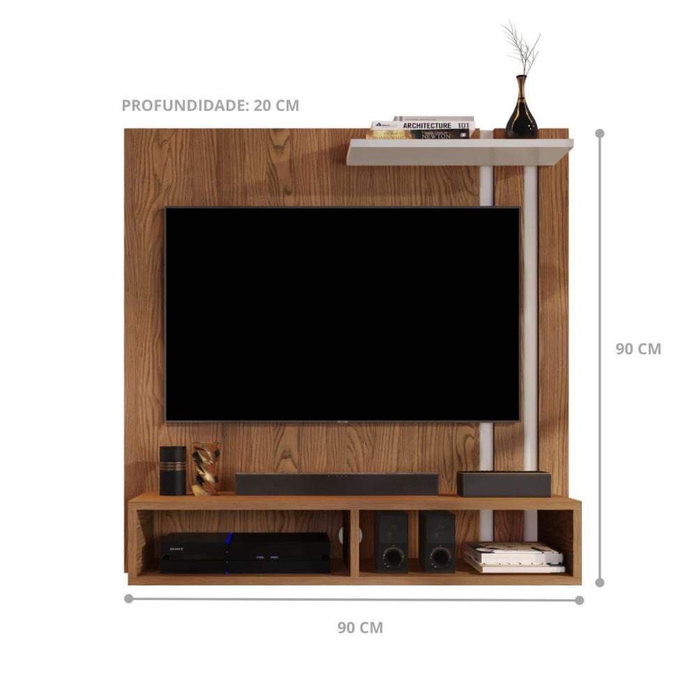 Painel Para TV 32 PolegadasPorlezza Cinamomo Off White