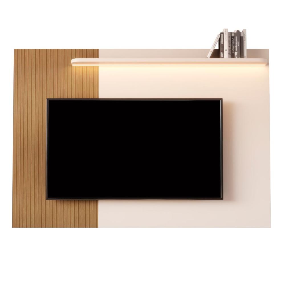 Painel para TV 70 Polegadas Olivia Off White Elmo