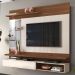 Painel para TV Klaus com Espelhos Caiena Creme