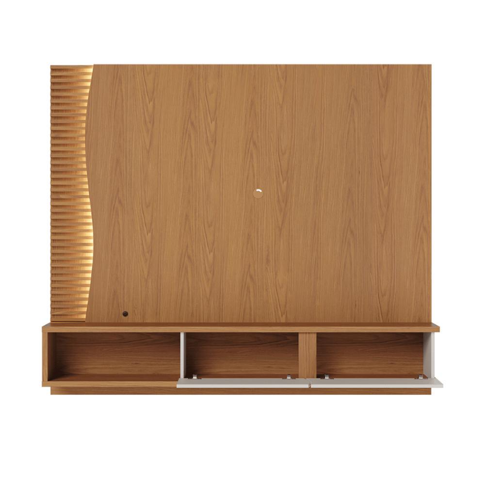 Painel sala Acadia Freijo Off White Matte