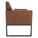 Poltrona 2 Lugares Decorativa Gloris Courino Montana Wisky