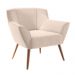 Poltrona Decorativa Balneária Linha Bege