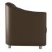 Poltrona Decorativa Classica Bauru Sintetico Marrom