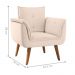 Poltrona Decorativa Japeri Linha Bege