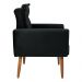 Poltrona Decorativa Vera Veludo Preto