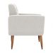 Poltrona Decorativa para Sala Lages Boucle Natural