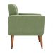Poltrona Decorativa para Sala Lages Boucle Oliva