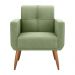Poltrona Decorativa para Sala Lages Boucle Oliva