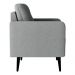 Poltrona Decorativa para Sala Luis Boucle Cinza