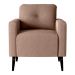 Poltrona Decorativa para Sala Luis Boucle Marrom