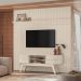 Rack Painel Para TV Sunshroud Calacata Off White