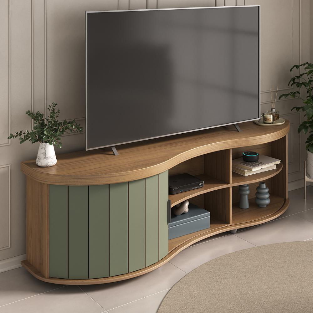 Rack Sirius Carvalho/Menta