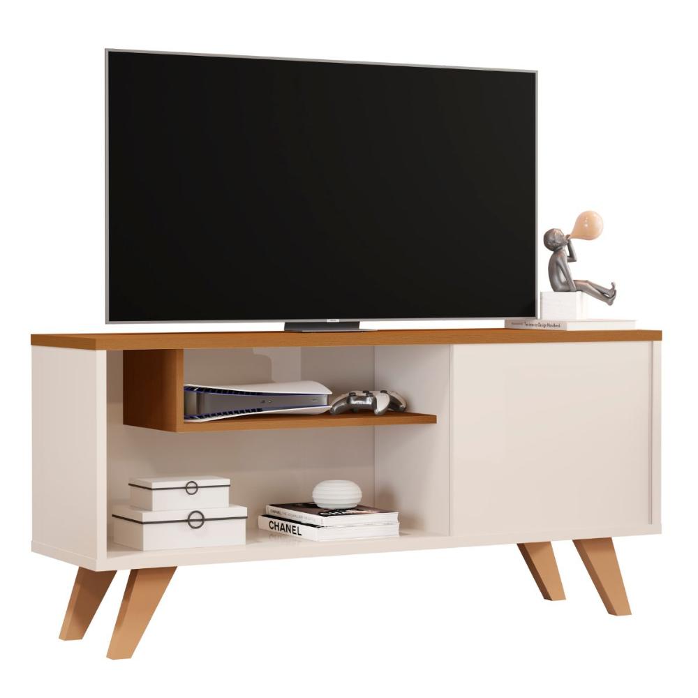 Rack TVs 60 Polegadas Newport Beach Off White Nature