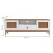 Rack com 1 Gaveta para TVs 60 Polegadas Chester Branco Noce