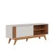Rack de sala Jima Off White Matte Freijo