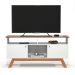 Rack para TV com 3 Nichos Manchester Branco Nature