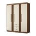 Roupeiro 4 Portas Pernambuco 4.4 Jatoba Areia