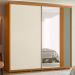 Roupeiro Espelho Sol Cinamomo Off White Salvia
