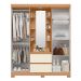 Roupeiro Mercurio Freijo Off White