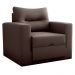 Sofá Cama para Sala de Estar Dublin Suede Marrom