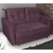 Sofá Cama para Sala de Estar Remy Veludo Rosê