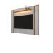 Suporte TV 75 Polegadas Atol das Rochas Off-White Naturalle