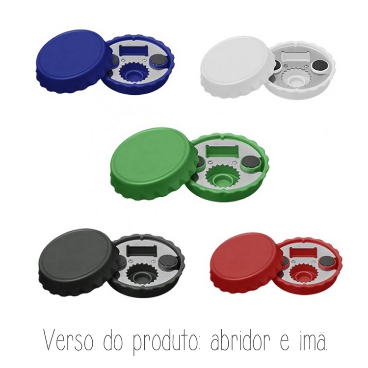 Abridor Garrafa Tampinha Imã Personalizado Delicius Popcorn