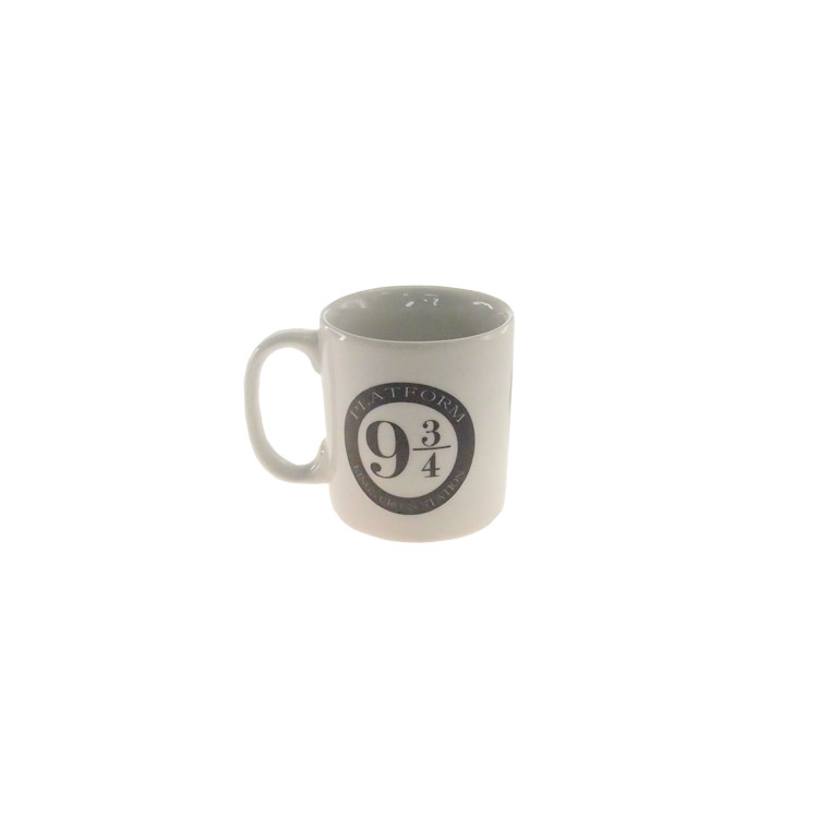 Caneca Decorativa Cerâmica Bandeira Usa Cor Branca 10x8x8cm