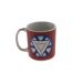 Caneca Decorativa Porcelana Homem de Ferro Vermelha 8x8x8cm