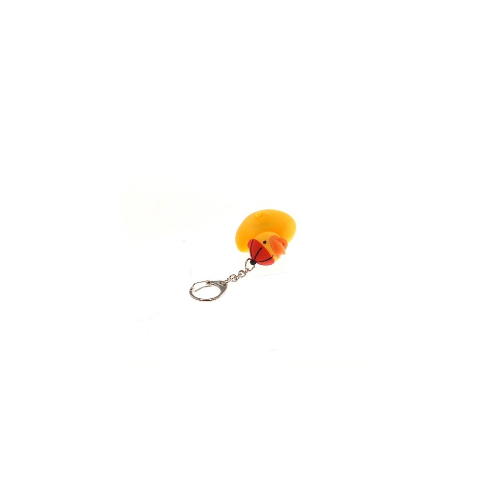 Chaveiro Com Luz Led Decorativo Personalizado Forma de Patinho