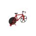 Cortador de Pizza Bicicleta Decorativo Cor Vermelho 12x18cm