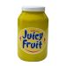 Decorativo Pote Juicy Manteiga Enfeite de Vidro Cor Amarelo