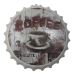Enfeite Decorativo Tampa Luminária Coffee Plástico Branco