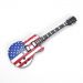 Guitarra Decorativa De Madeira Usa