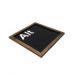 Kit 3 Quadros Decora Parede Madeira Mdf 20x60 Cntrl Alt Del
