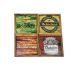 Kit Conjunto 4 Quadros Decorativos Beer Sala 80x20Cm Verde