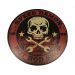 Placa Decorativa MDF 35x35 Personalizado Caveira Speed Demon