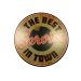 Placa Decorativa MDF 35x35Cm Personalizado The Best Service