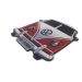 Placa Decorativa MDF30x30x1 Recorte Adesivado Kombi Vermelho